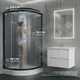 Миниатюра изображения товара Душевая кабина Saniteco SN-190B (90x90)