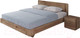 Миниатюра изображения товара Каркас кровати Drewood Пиастр 160x200 / ПИ.003.500.000.00 (кастел браун)