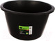 Миниатюра изображения товара Таз строительный СибрТех 81455 (30л, черный)