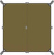 Миниатюра изображения товара Тент Tatonka Tarp 2 Simple / 2479.001 (ассорти)