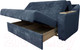 Миниатюра изображения товара Диван Lama мебель Сити-2-140 (Romance Navy)