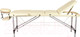 Миниатюра изображения товара Массажный стол Atlas Sport Складной 3-с 60см (бежевый/ алюминиевый)