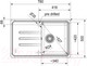 Миниатюра изображения товара Мойка кухонная Franke BSG 611-78L (114.0683.322)