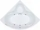Миниатюра изображения товара Ванна акриловая Triton Сабина 160x160 Экстра Релакс (с гидромассажем)