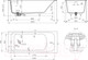 Миниатюра изображения товара Ванна из искусственного мрамора Salini Orlando Kit 180x80 / 102112G
