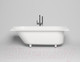Миниатюра изображения товара Ванна из искусственного мрамора Salini Ornella Kit 170x75 / 102421M
