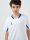 Миниатюра изображения товара Футбольная форма Kelme Short-Sleeved Football Suit / 8251ZB3002-100 (р.120, белый/синий)