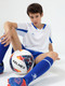 Миниатюра изображения товара Футбольная форма Kelme Short-Sleeved Football Suit / 8251ZB3002-100 (р.120, белый/синий)