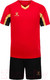 Миниатюра изображения товара Футбольная форма Kelme Short-Sleeved Football Suit / 8251ZB3002-600 (р.120, красный/черный)
