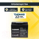 Миниатюра изображения товара Аккумуляторная батарея THOMAS GB 12-18Ah 12V18Ah