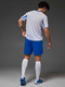 Миниатюра изображения товара Футбольная форма Kelme Short-Sleeved Football Suit / 8251ZB1002-100 (XS, белый/синий)