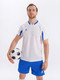 Миниатюра изображения товара Футбольная форма Kelme Short-Sleeved Football Suit / 8251ZB1002-100 (XS, белый/синий)