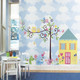 Миниатюра изображения товара Наклейка на стену RoomMates Дерево с завитками RMK1439SLM