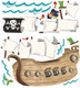 Миниатюра изображения товара Декор настенный RoomMates Пиратский корабль RMK2042SLM