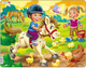 Миниатюра изображения товара Пазл LARSEN Дети на ферме. Пони BM8