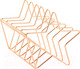 Миниатюра изображения товара Лоток для бумаг Meshu Rose Gold. Stars / MS_39431