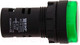 Миниатюра изображения товара Лампа сигнальная EKF AD16-22HS / LEDM-AD16-G-24 (зеленый)