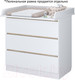 Миниатюра изображения товара Комод пеленальный Polini Kids Simple 1980 / 0002323.52 (белый/вяз)