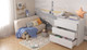 Миниатюра изображения товара Комод пеленальный Polini Kids Simple 1980 / 0002323.9 (белый)