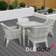 Миниатюра изображения товара Комплект садовой мебели OUTDOOR Фиджи OUT-0009 Узкое плетение (светлый микс)