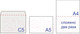 Миниатюра изображения товара Набор конвертов почтовых Курт С5 Куда-Кому / 124202 (50шт)