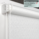 Миниатюра изображения товара Рулонная штора АС МАРТ Виона 85x160 (белый)
