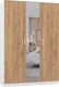 Миниатюра изображения товара Шкаф Интермебель Марсель-2 / МР 01-02 (дуб крафт золотой)