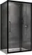 Миниатюра изображения товара Душевой уголок Abber Schwarzer Diamant AG30100BH-S90B