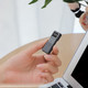Миниатюра изображения товара USB flash накопитель Hoco UD6 USB2.0 32Gb (черный)
