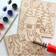 Миниатюра изображения товара Набор досок для выжигания Раскрась и подари Новогоднее волшебство / DR-1064