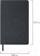 Миниатюра изображения товара Ежедневник Brauberg Metallic / 113374 (черный)
