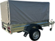 Миниатюра изображения товара Прицеп для автомобиля Avtos A20M1B (2000x1300x300, R13, ресс. AL-KO, тент 800мм)