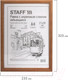 Миниатюра изображения товара Рамка Staff 391212 (мокко)