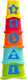 Миниатюра изображения товара Развивающая игрушка Chicco Пирамидка Stacking Cups 2 в 1 / 9373