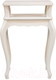 Миниатюра изображения товара Консольный столик Мебелик Берже (молочный дуб)