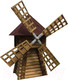 Миниатюра изображения товара Украшение для сада Массив-Древ Мельница №1 700x700xH1400