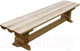 Миниатюра изображения товара Скамья садовая Массив-Древ 2000x420xH440