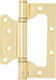 Миниатюра изображения товара Петля дверная Vettore Flush 2x63x100 GP (золото)