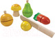 Миниатюра изображения товара Набор игрушечных продуктов Plan Toys Фруктов и овощей / 5337