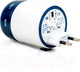 Миниатюра изображения товара Адаптер питания сетевой Travel Blue USB Sliding Adaptor / 270_BLU  (белый/синий)