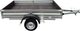 Миниатюра изображения товара Прицеп для автомобиля Avtos A25P1B (2500x1500x300, R13, ресс. AL-KO)