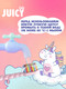 Миниатюра изображения товара Зубная щетка Splat Juicy LAB Магия единорога для детей (жемчужный)