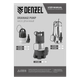 Миниатюра изображения товара Дренажный насос Denzel DP800A / 97219