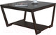 Миниатюра изображения товара Журнальный столик Мебелик BeautyStyle 1 (венге/стекло черное)