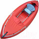Миниатюра изображения товара Байдарка Вольный ветер Тайга 340 с плёночными баллонами / 11014 (красный)