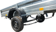 Миниатюра изображения товара Прицеп для автомобиля Avtos A30P1B (3000x1500x300, R13, ресс. 3302 ГАЗ-2лист)