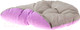 Миниатюра изображения товара Лежанка для животных Ferplast Dandy 95 / 82945095 (серый/сиреневый)