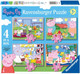 Миниатюра изображения товара Набор пазлов Ravensburger Свинка Пеппа / R06958 (12/16/20/24эл)