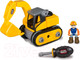 Миниатюра изображения товара Игрушка-конструктор Nikko Экскаватор Junior Builder 40013