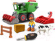 Миниатюра изображения товара Игрушка-конструктор Nikko Farm Комбайн и аксессуары / 40082